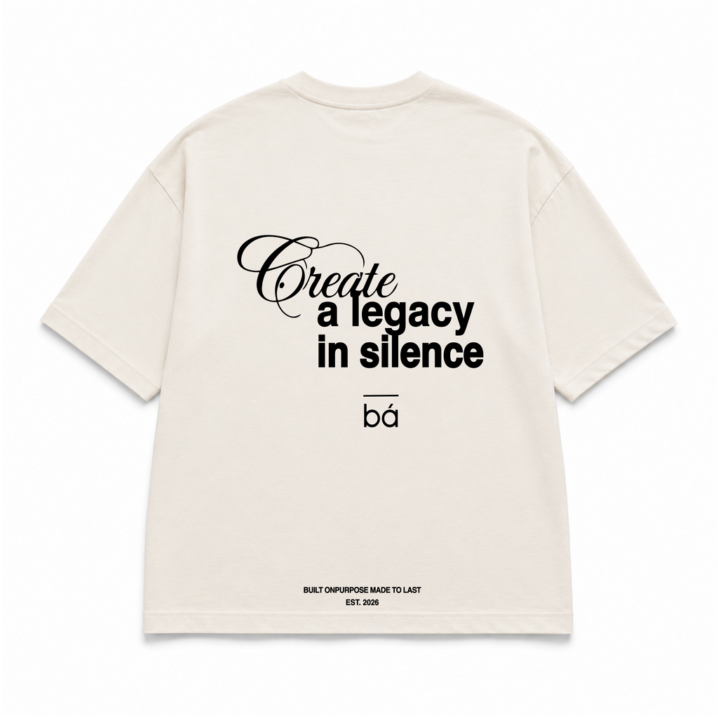 Camiseta Oversized Masculino Focus Beige