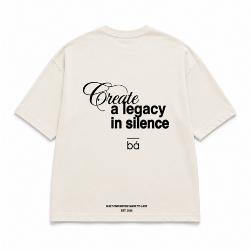 Camiseta Oversized Masculino Focus Beige