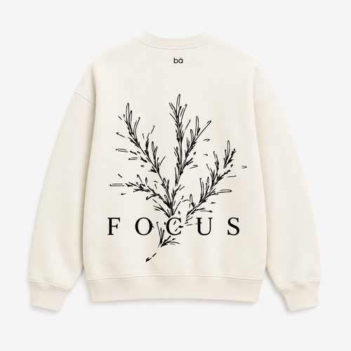 Buzo Focus Beige Unisex