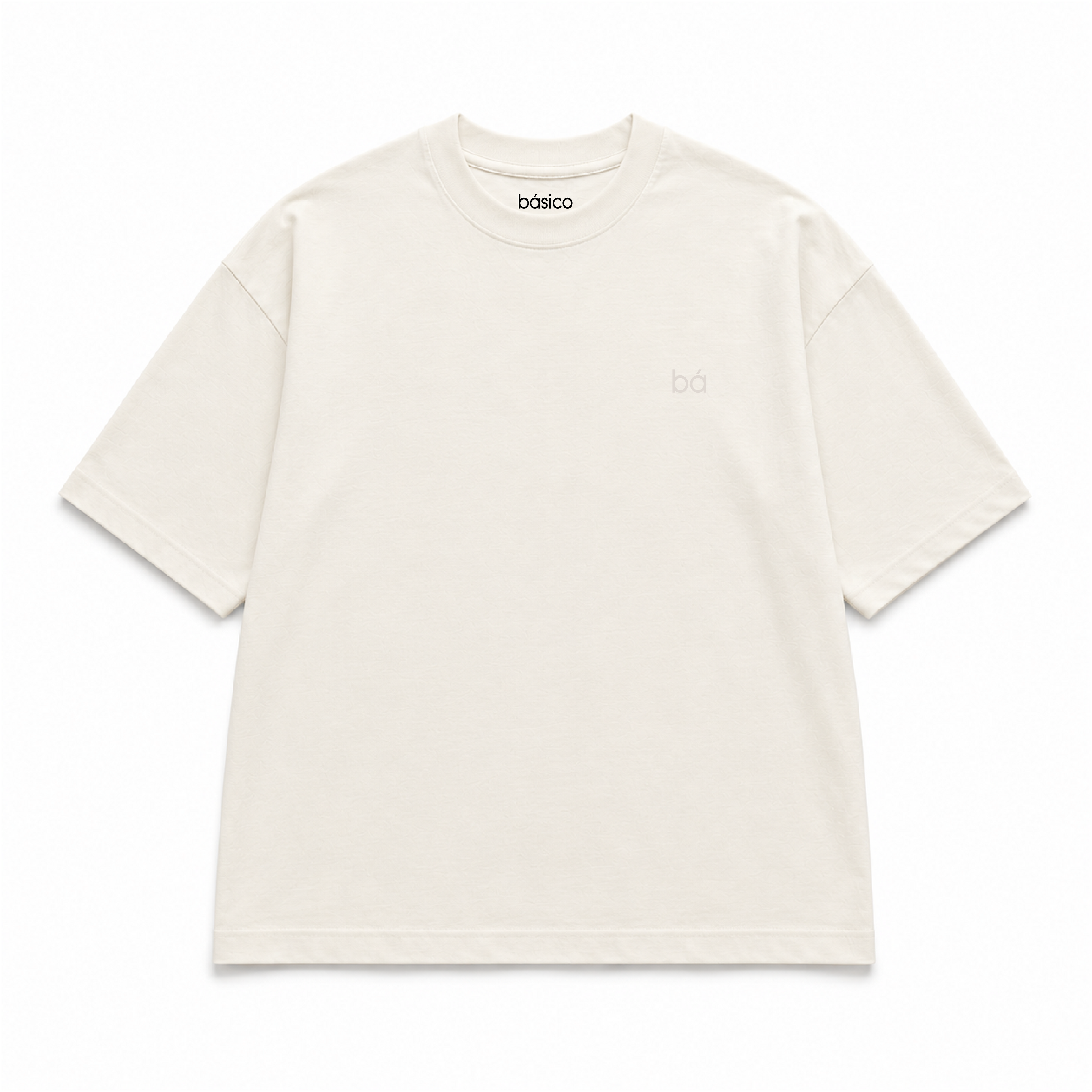 Camiseta Oversized Masculino Focus Beige