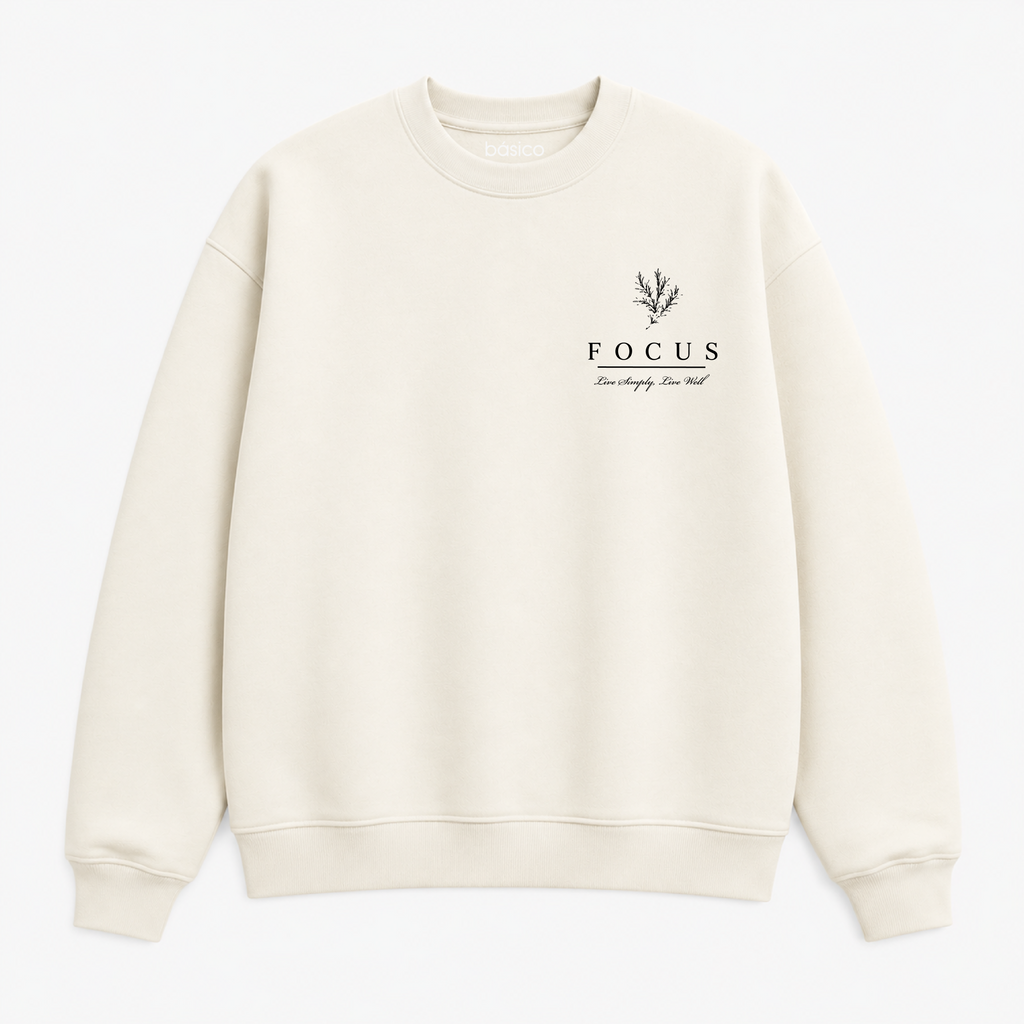 Buzo Focus Beige Unisex