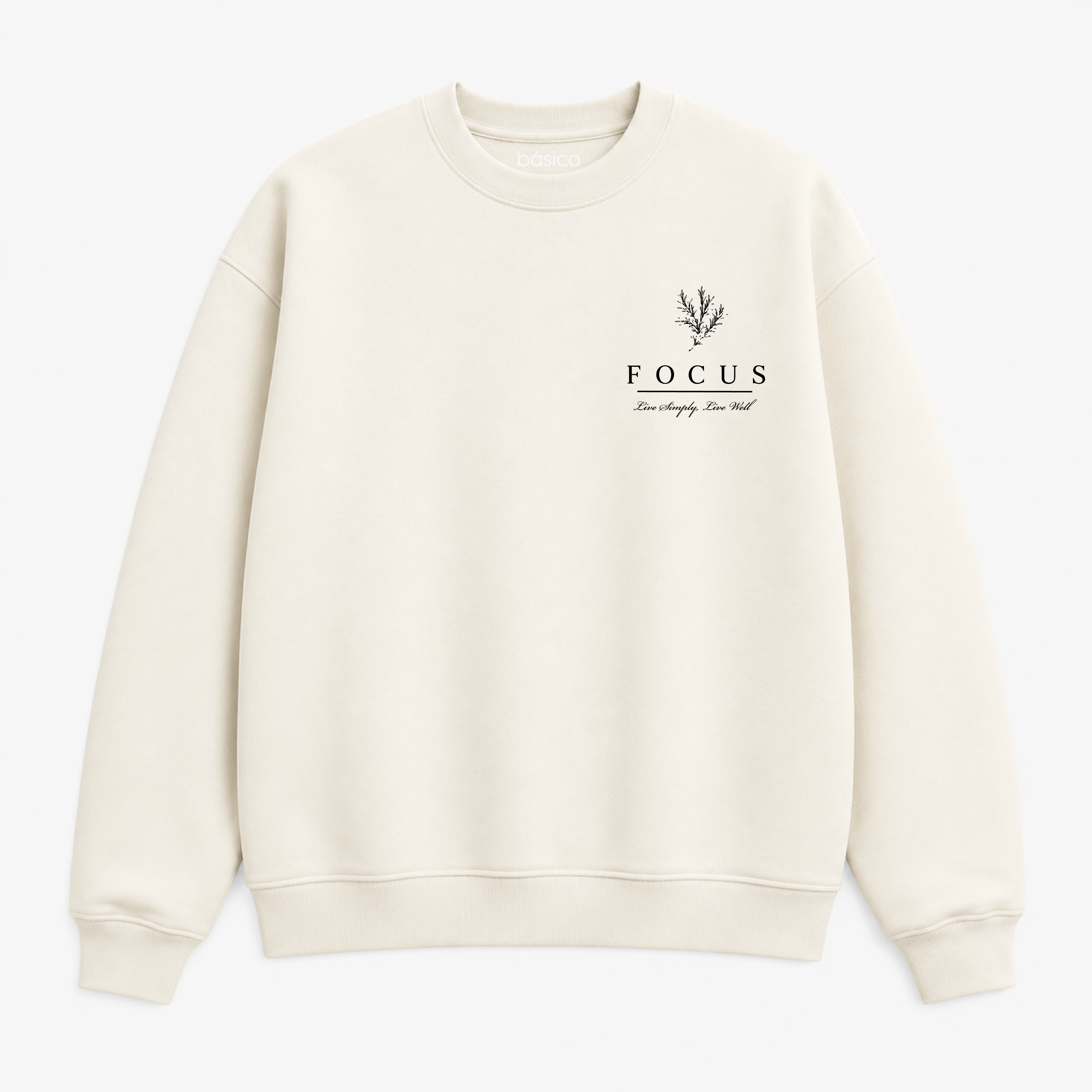 Buzo Focus Beige Unisex