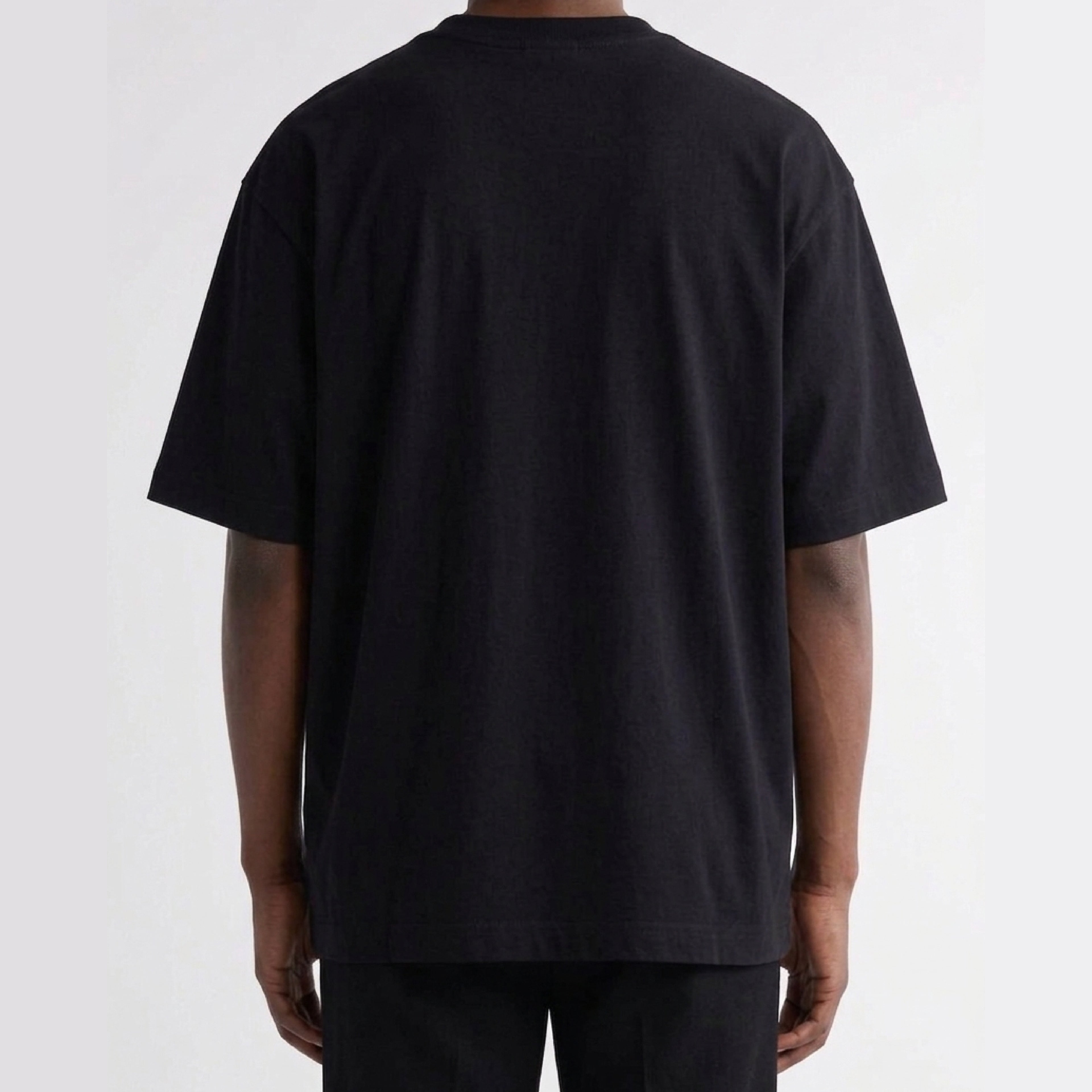 Camiseta Oversized Unisex Negra Masculino