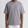 Camiseta Oversized Unisex Gris Masculino
