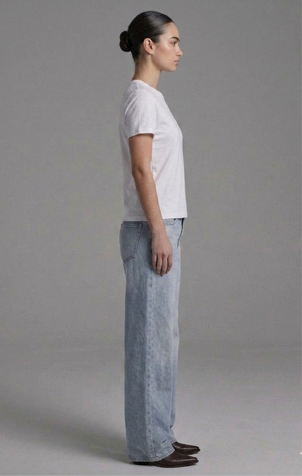 Camiseta Femenina Slim fit Blanca