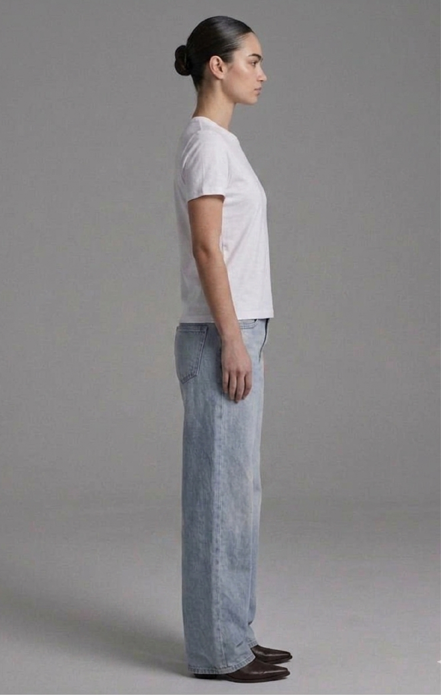 Camiseta Femenina Slim fit Blanca